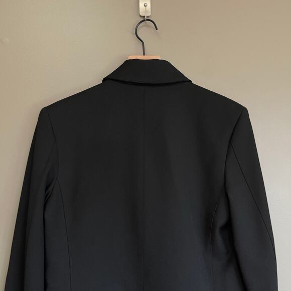 Smythe Oversized Double-Breasted Tux Blazer Black Size Small Oversized Chic Sexy - Picture 12 of 15